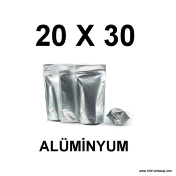20X30 Cm Alüminyum Renk Doypack Torba /06/