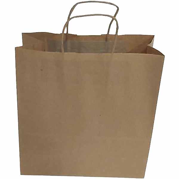 Kraft kağıt Çanta 27X15.5X29.5 Cm Kraft 25 Adet