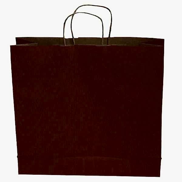 Kraft kağıt Çanta 32X12X41 Cm Kırmızı 100 Adet