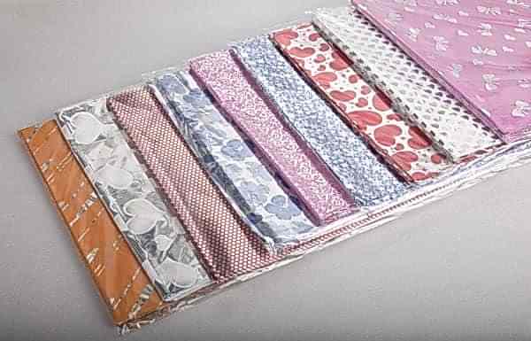 Hediye Ambalajı Bantlı Jelatin Paketleme Torbası 20 X 25 Cm Metalize Karışık Renkli  100 Lü 100 Paket Toplam 10.000 Adet