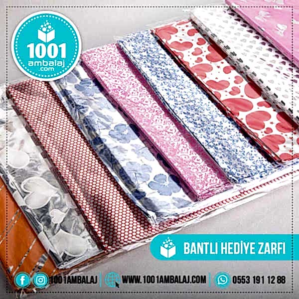 Hediye Torbası 15X25 Cm Metalize Karışık Renkli 100 Lü 1 Paket