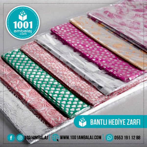 Hediye Torbası 30X35 Cm Metalize Karışık Renkli 100 Lü 1 Paket
