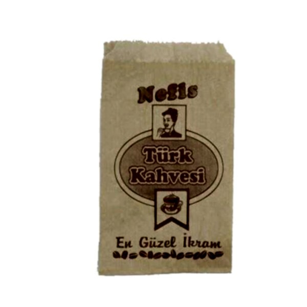 Kuru Kahve Kese Kağıdı 100 Gramlık 11X18,5 Cm 1 Kilo